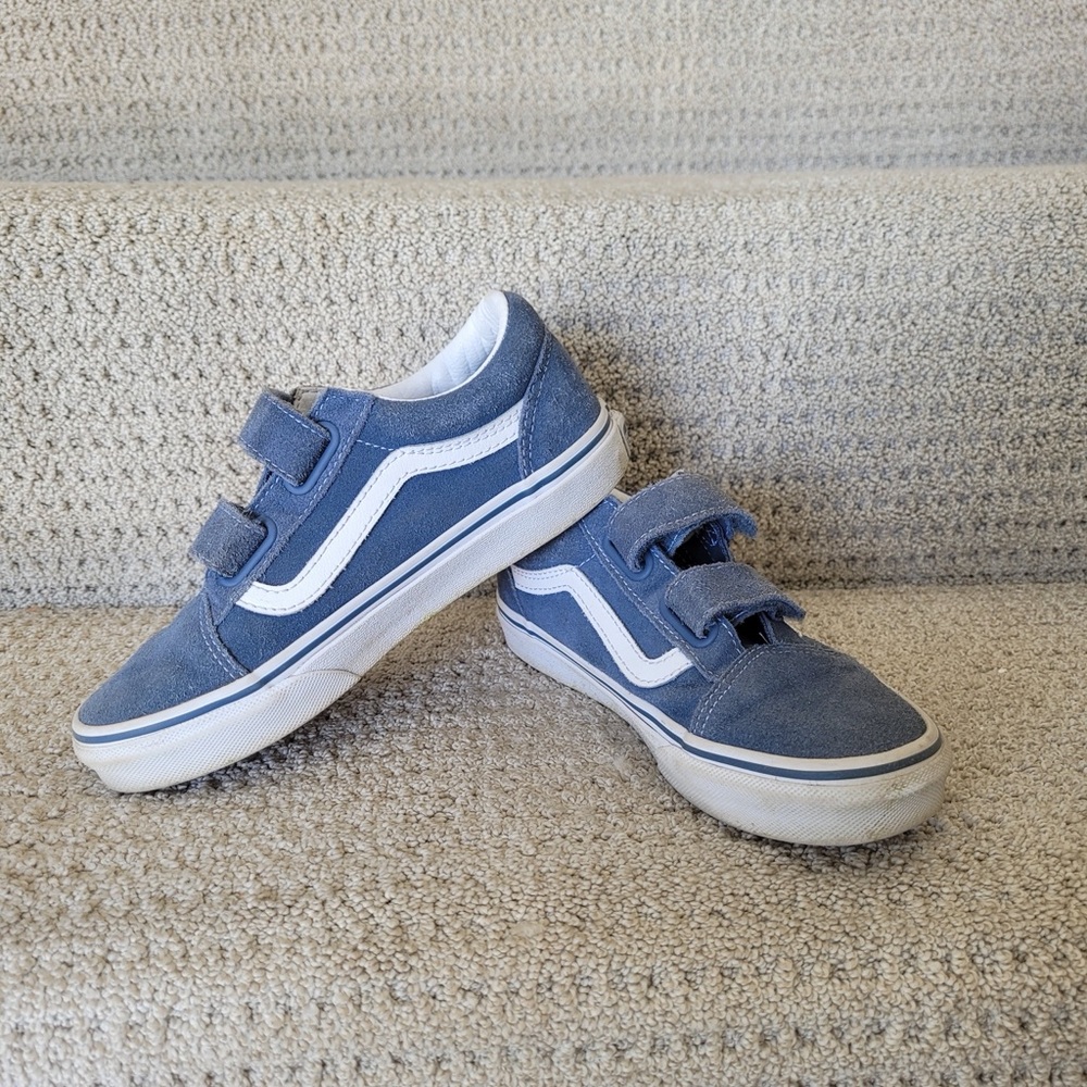 Vans Kids Denim Blue Sneakers